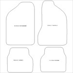 Yugo Sana Car Mats